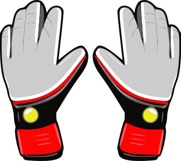 Free Soccer Safety Glove Glove Hand Clipart Clipart Transparent Background