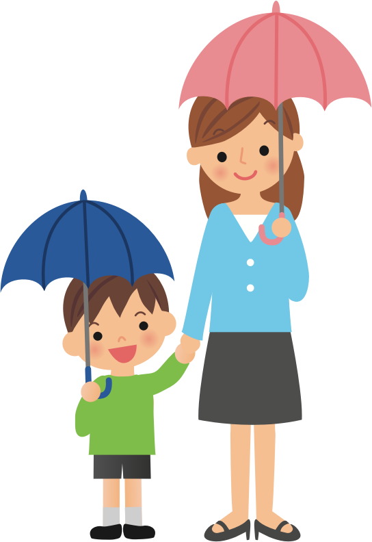 Free Toddler Umbrella Child Male Clipart Clipart Transparent Background