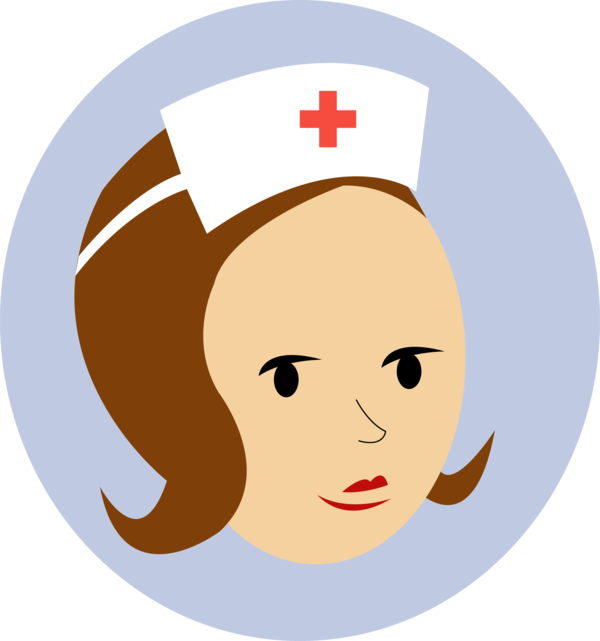 Free Nurses Face Facial Expression Nose Clipart Clipart Transparent Background