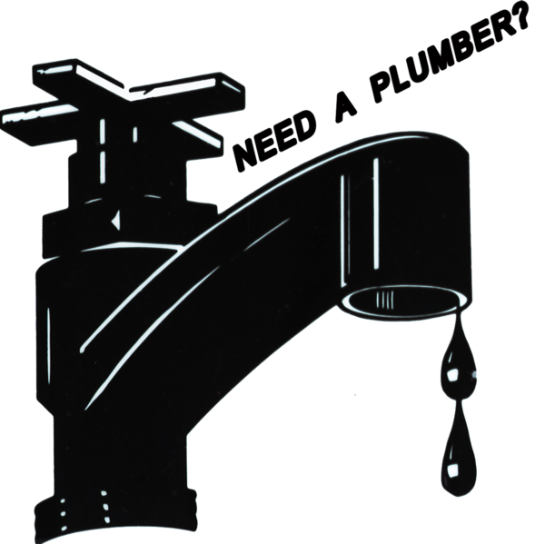 Free Plumber Black And White Technology Hardware Clipart Clipart Transparent Background