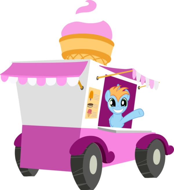Free Ice Cream Toy Vehicle Clipart Clipart Transparent Background