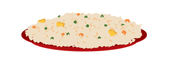 Free Rice Dishware Cuisine Dish Clipart Clipart Transparent Background