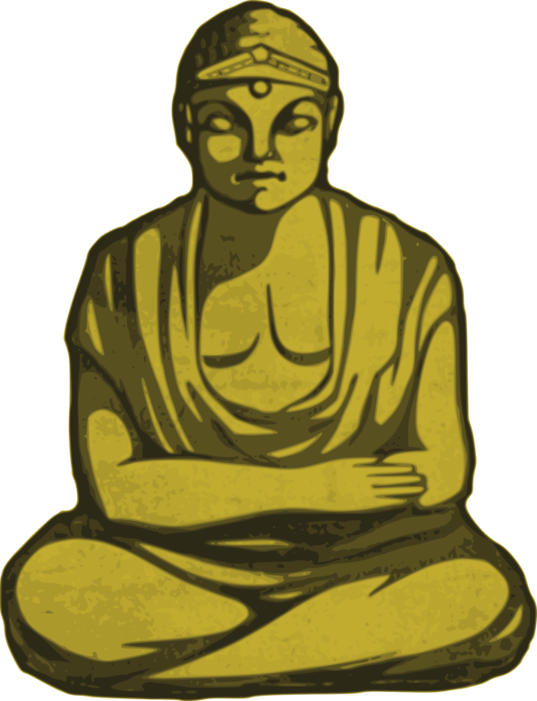 Free Buddhist Sitting Meditation Clipart Clipart Transparent Background