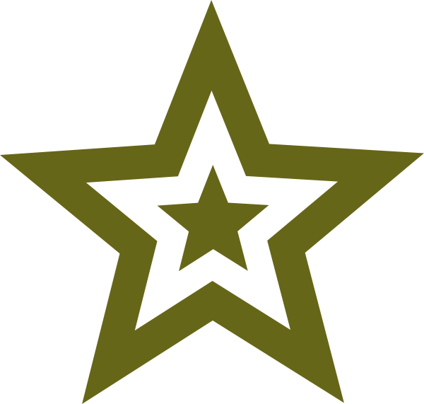 Free Soldier Leaf Star Line Clipart Clipart Transparent Background