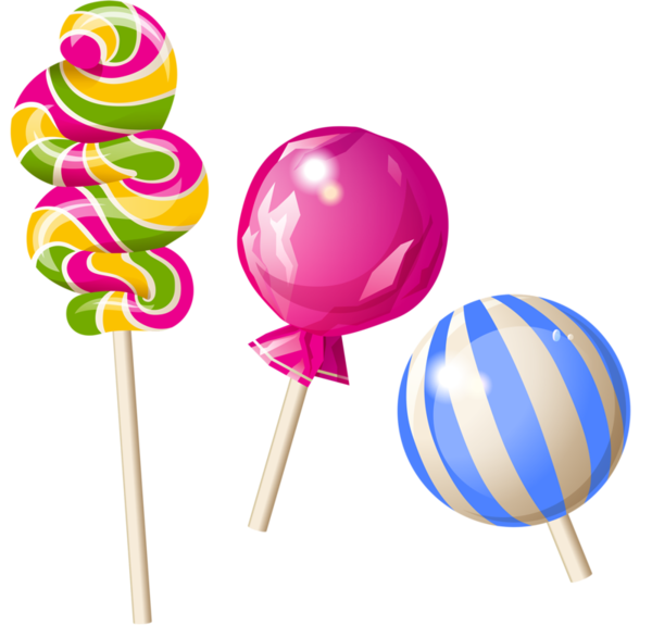 Free Candy Lollipop Candy Confectionery Clipart Clipart Transparent Background