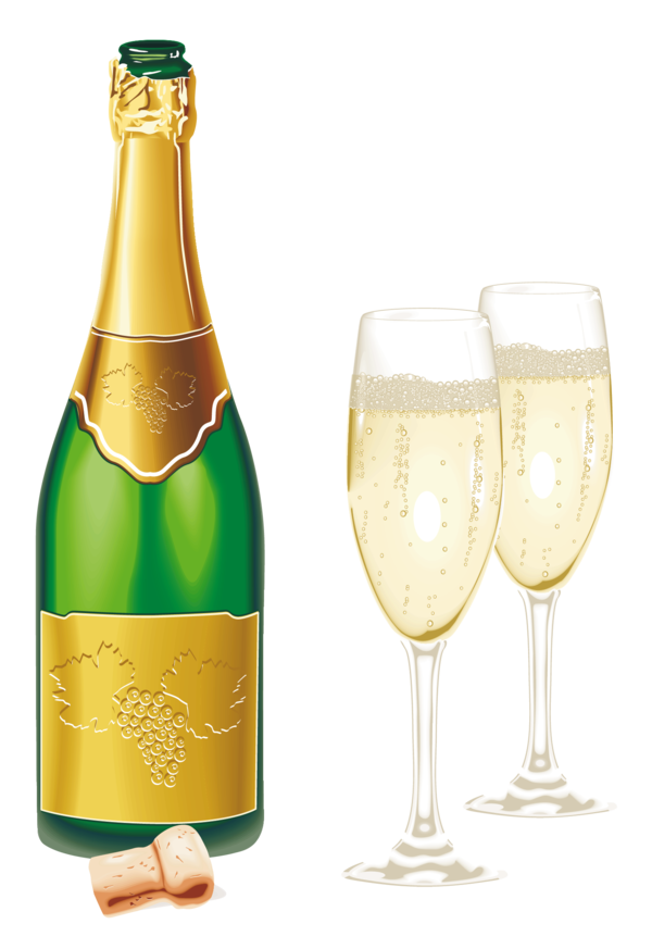 Free Wine Drink Champagne Alcoholic Beverage Clipart Clipart Transparent Background