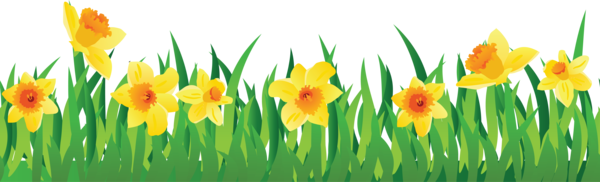 Free Spring Flower Grass Plant Clipart Clipart Transparent Background