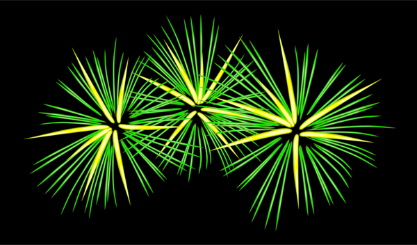 Free New Year Fireworks Event Line Clipart Clipart Transparent Background
