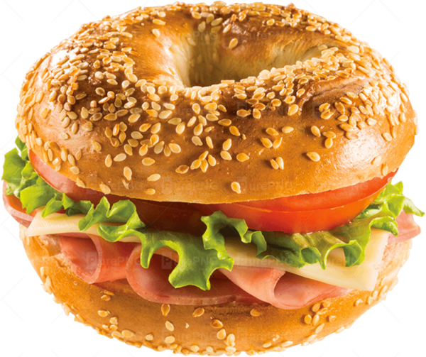 Free Turkey Fast Food Bagel Breakfast Sandwich Clipart Clipart Transparent Background