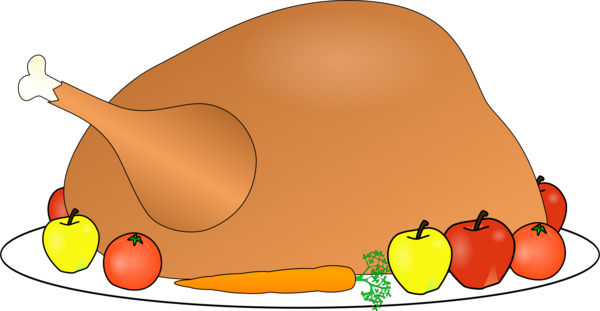 Free Turkey Food Fruit Cartoon Clipart Clipart Transparent Background