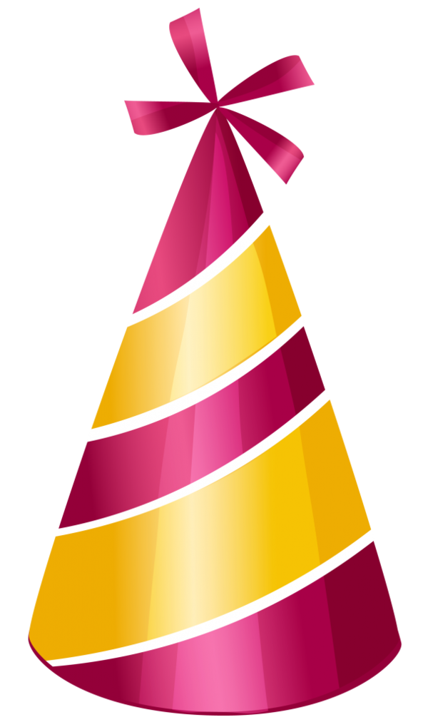 Free Tree Party Hat Christmas Tree Magenta Clipart Clipart Transparent Background