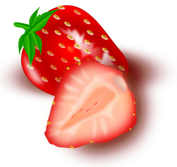 Free Fruit Natural Foods Strawberry Strawberries Clipart Clipart Transparent Background