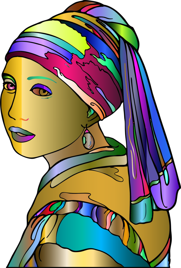 Free Girl Face Joint Headgear Clipart Clipart Transparent Background