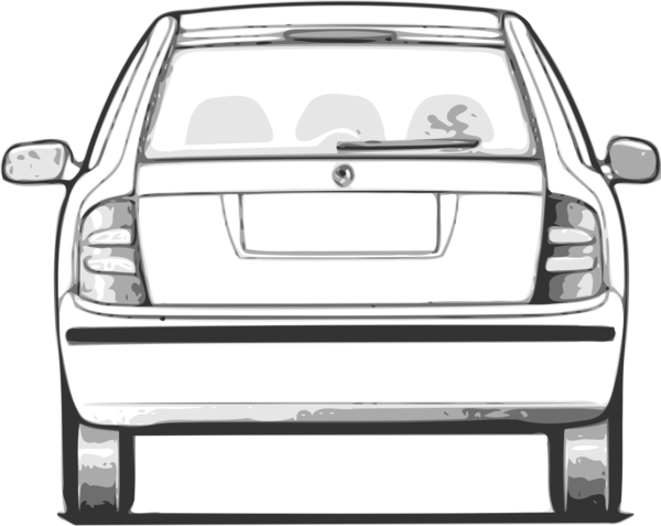 Free Car Car Vehicle Door Black And White Clipart Clipart Transparent Background