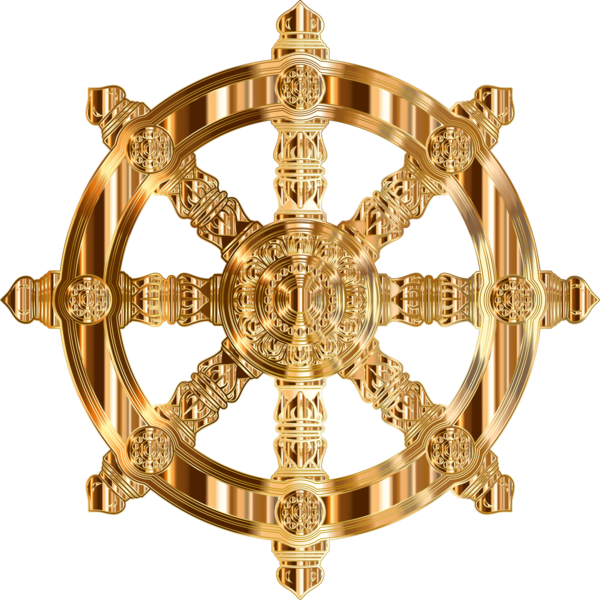 Free Buddhist Metal Gold Brass Clipart Clipart Transparent Background