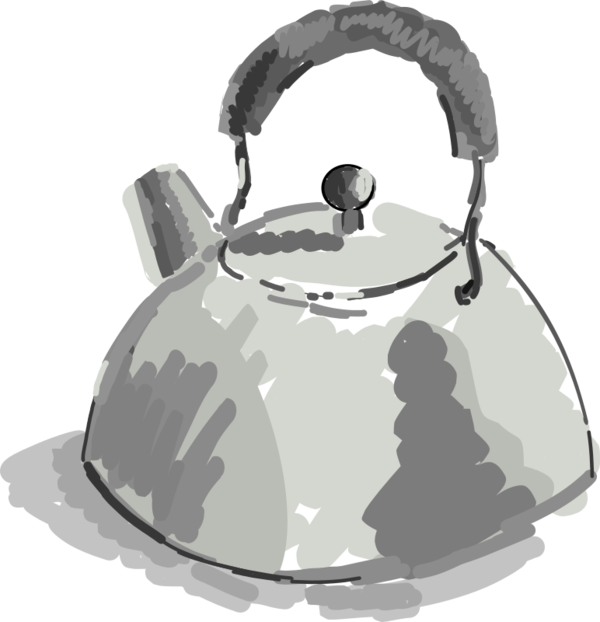 Free Water Kettle Tableware Stovetop Kettle Clipart Clipart Transparent Background