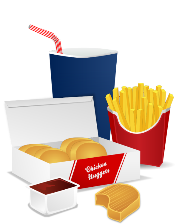 Free Fast Food Fast Food Box Carton Clipart Clipart Transparent Background