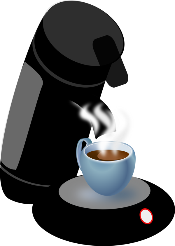 Free Coffee Kettle Cup Tableware Clipart Clipart Transparent Background