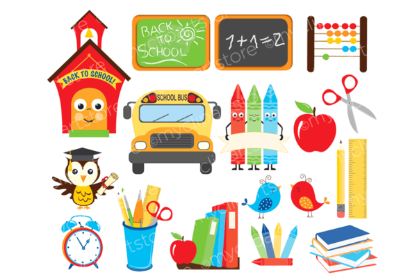 Free School Text Line Toy Clipart Clipart Transparent Background