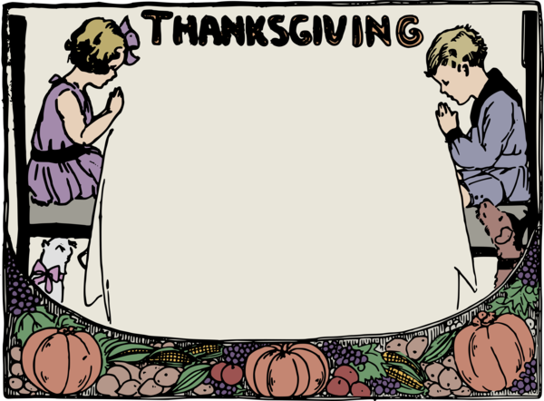 Free Thanksgiving Cartoon Text Comics Clipart Clipart Transparent Background