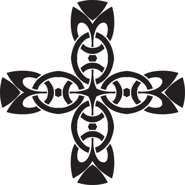 Free Cross Cross Symbol Logo Clipart Clipart Transparent Background