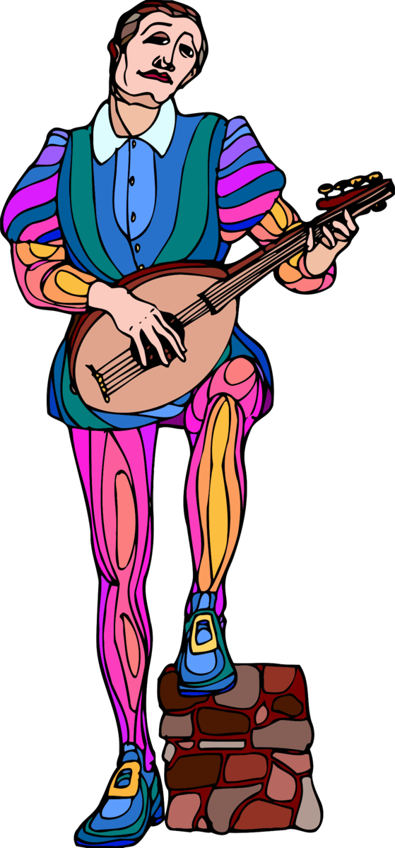 Free Musician Male Standing Arm Clipart Clipart Transparent Background