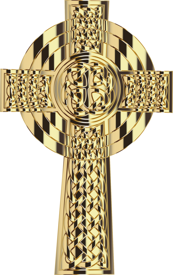 Free Christian Cross Brass Bling Bling Clipart Clipart Transparent Background