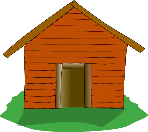 Free Pig Shed Home House Clipart Clipart Transparent Background