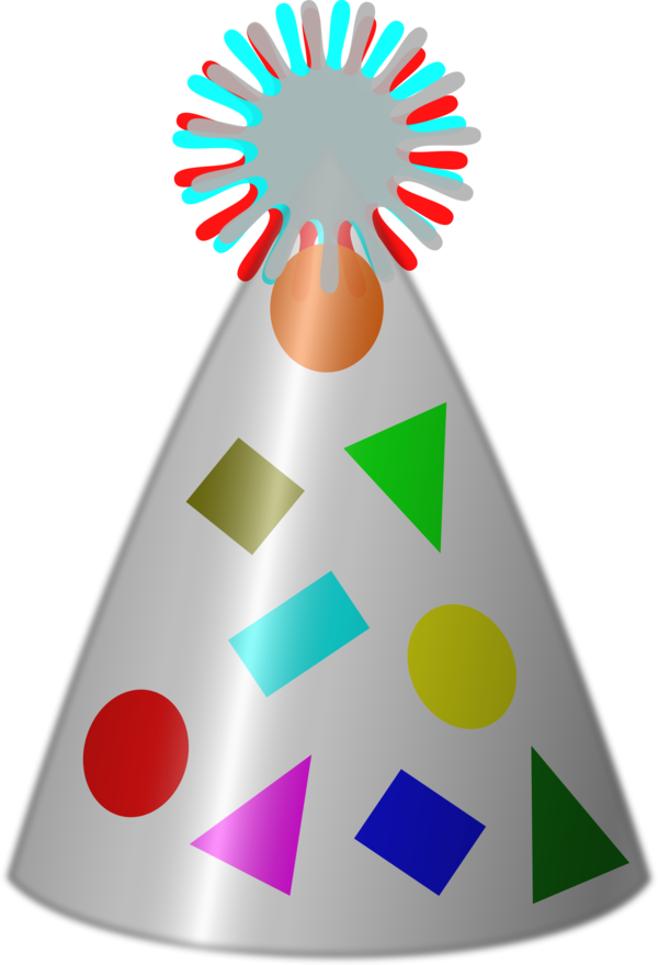 Free Hat Party Hat Cone Triangle Clipart Clipart Transparent Background
