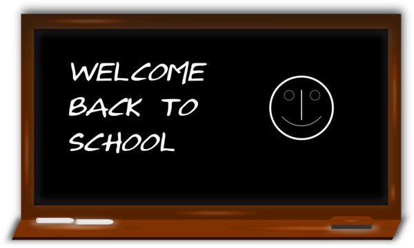 Free Back To School Text Technology Multimedia Clipart Clipart Transparent Background
