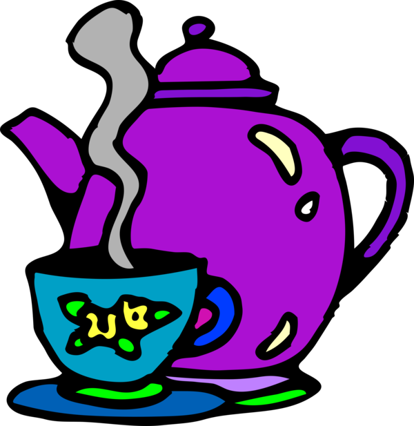 Free Tea Teapot Drinkware Kettle Clipart Clipart Transparent Background