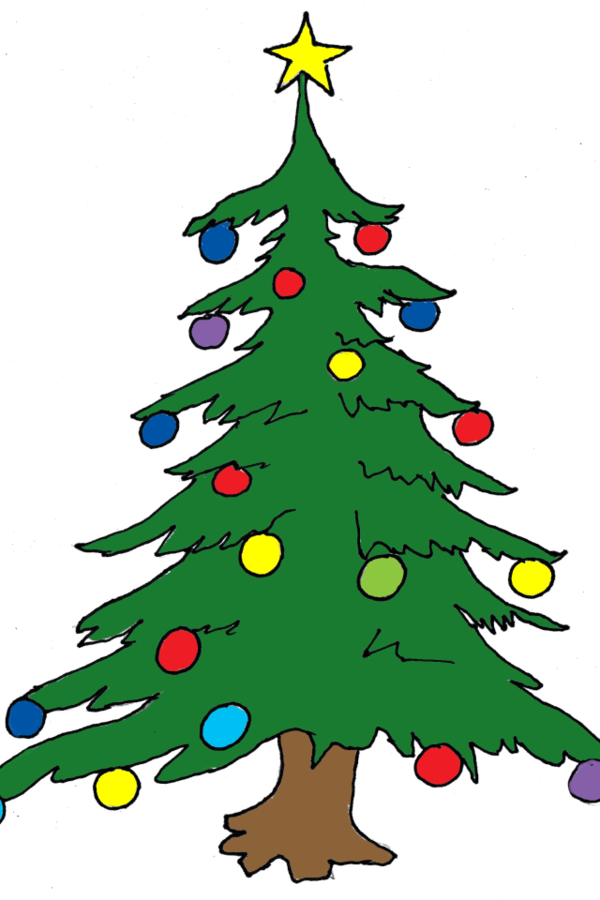 Free Family Christmas Tree Christmas Decoration Tree Clipart Clipart Transparent Background
