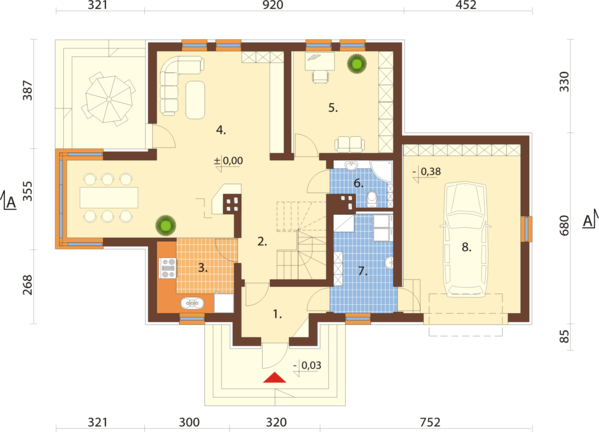Free House Floor Plan Property Plan Clipart Clipart Transparent Background