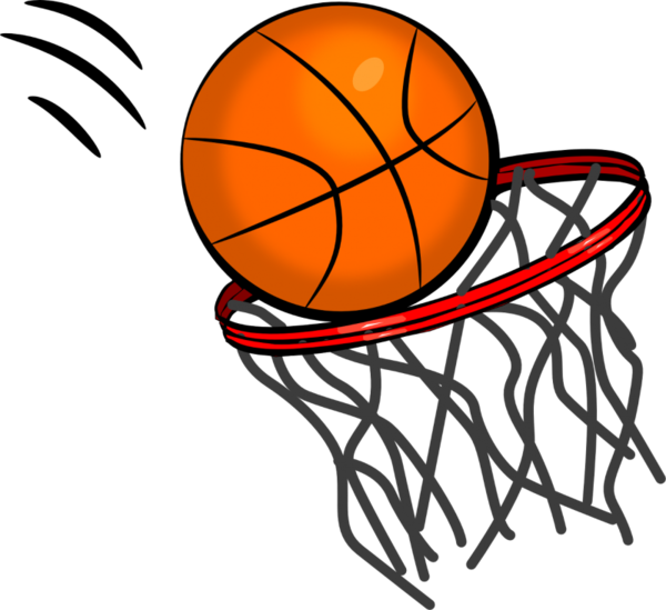 Free Basketball Line Ball Area Clipart Clipart Transparent Background