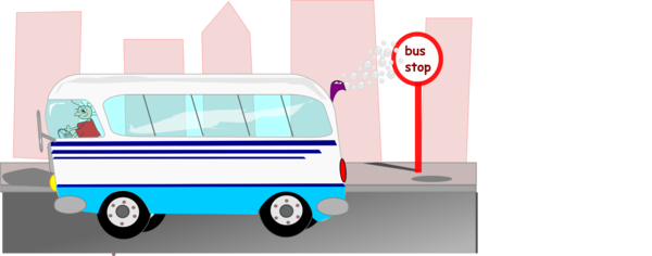 Free School Transport Vehicle Line Clipart Clipart Transparent Background