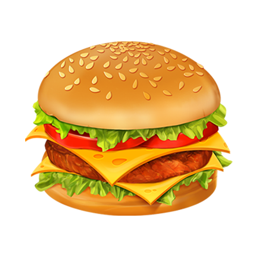 Free Fast Food Hamburger Fast Food Veggie Burger Clipart Clipart Transparent Background