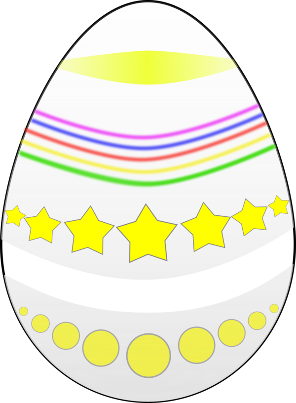Free Easter Line Smiley Circle Clipart Clipart Transparent Background