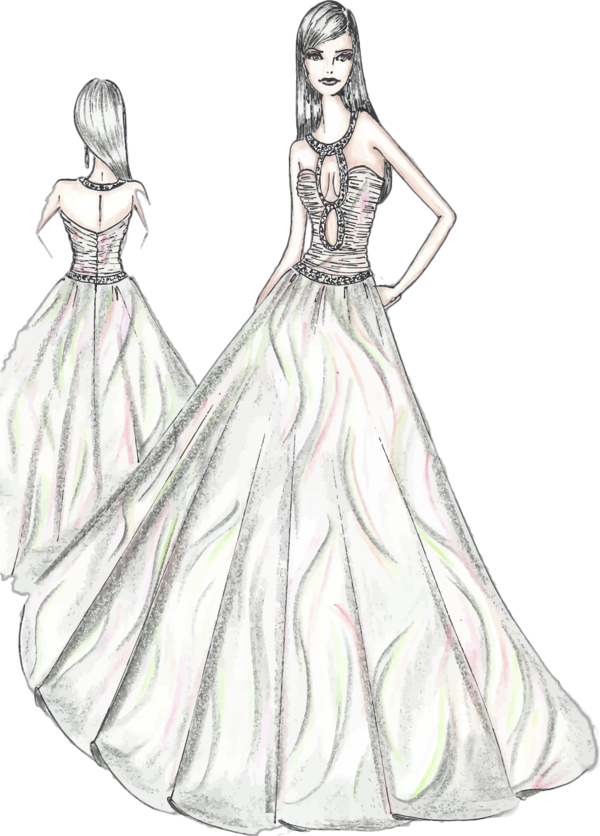Free Dress Gown Dress Clothing Clipart Clipart Transparent Background