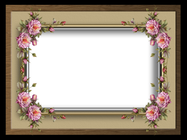 Free Family Flower Picture Frame Flower Arranging Clipart Clipart Transparent Background