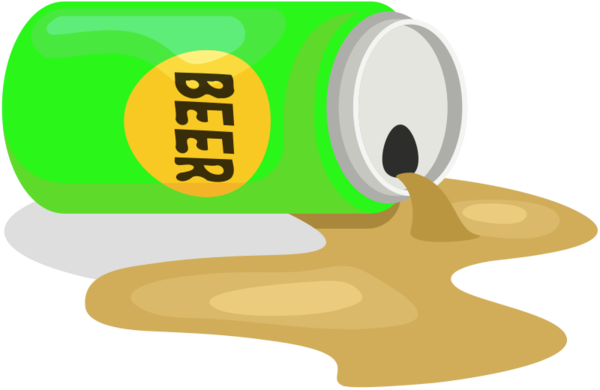 Free Beer Text Line Area Clipart Clipart Transparent Background