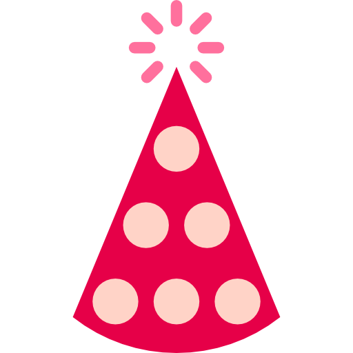 Free Hat Party Hat Christmas Tree Triangle Clipart Clipart Transparent Background