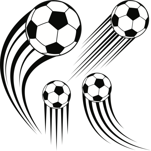 Free Football Black And White Ball Sports Equipment Clipart Clipart Transparent Background