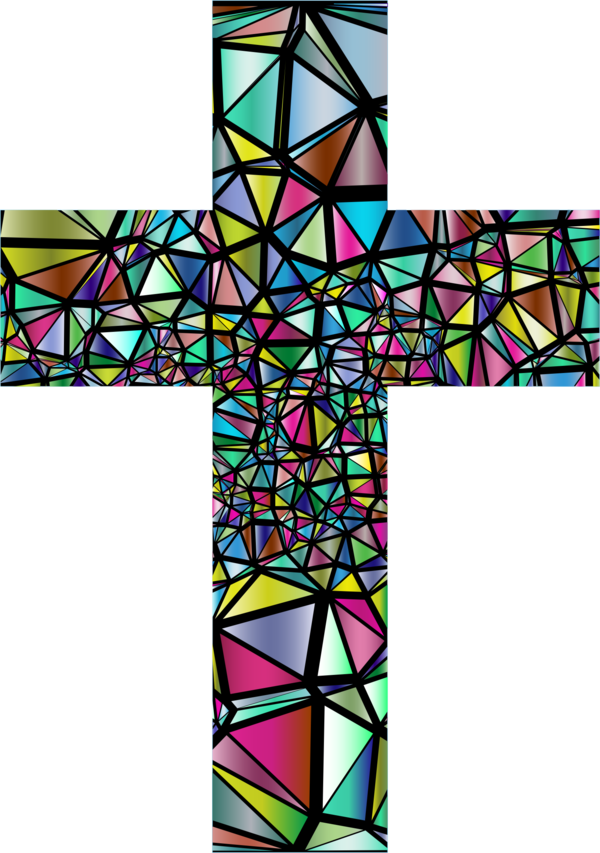 Free Christian Cross Structure Line Clipart Clipart Transparent Background