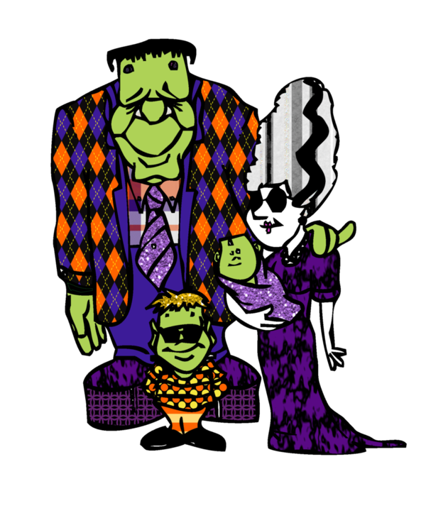 Free Halloween Cartoon Clipart Clipart Transparent Background
