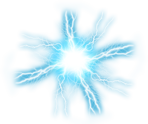 Free Lightning Sky Line Electric Blue Clipart Clipart Transparent Background