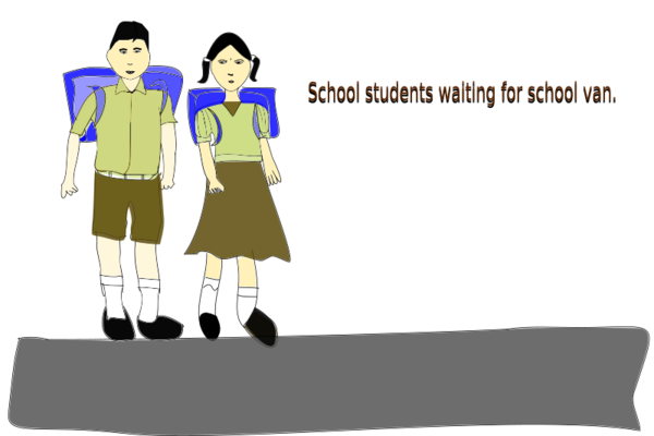 Free School Cartoon Uniform Animation Clipart Clipart Transparent Background