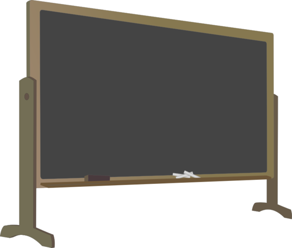 Free Chalkboard Screen Computer Monitor Blackboard Clipart Clipart Transparent Background