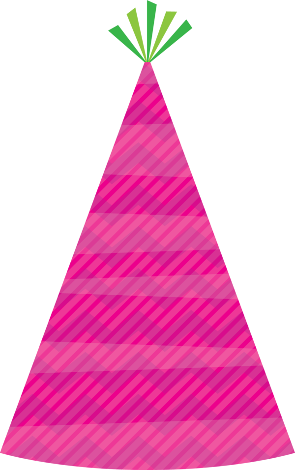 Free Hat Magenta Triangle Line Clipart Clipart Transparent Background