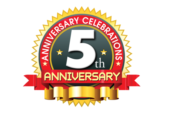 Free Anniversary Text Logo Label Clipart Clipart Transparent Background