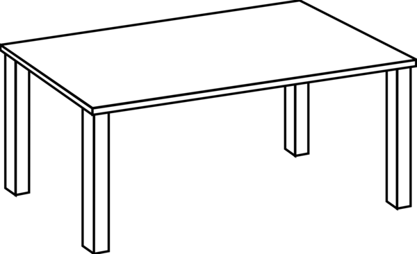 Free Coffee Furniture Table Line Clipart Clipart Transparent Background